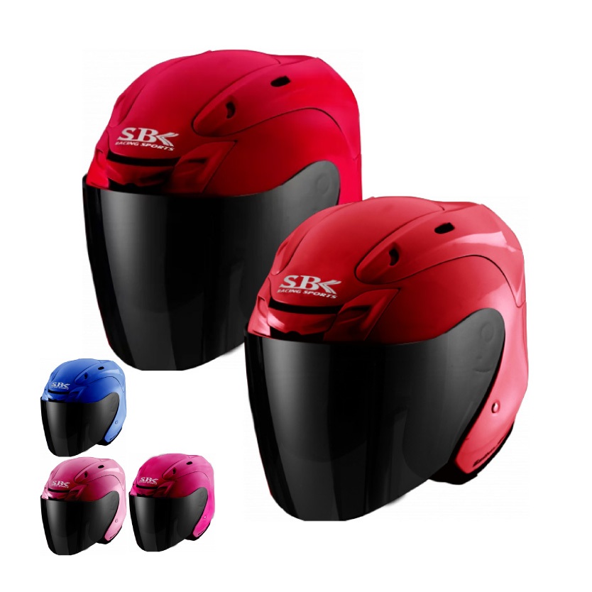 【優惠特價】SBK SUPER-R-PLUS 素色 半罩 3/4罩 安全帽 R帽 雙D扣 快拆鏡片 ONSALE