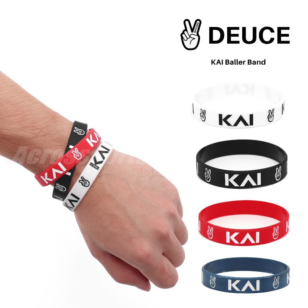 Deuce Brand Kaibands 運動手環 KAI Kyrie irving 經典 穿搭 手環【ACS】