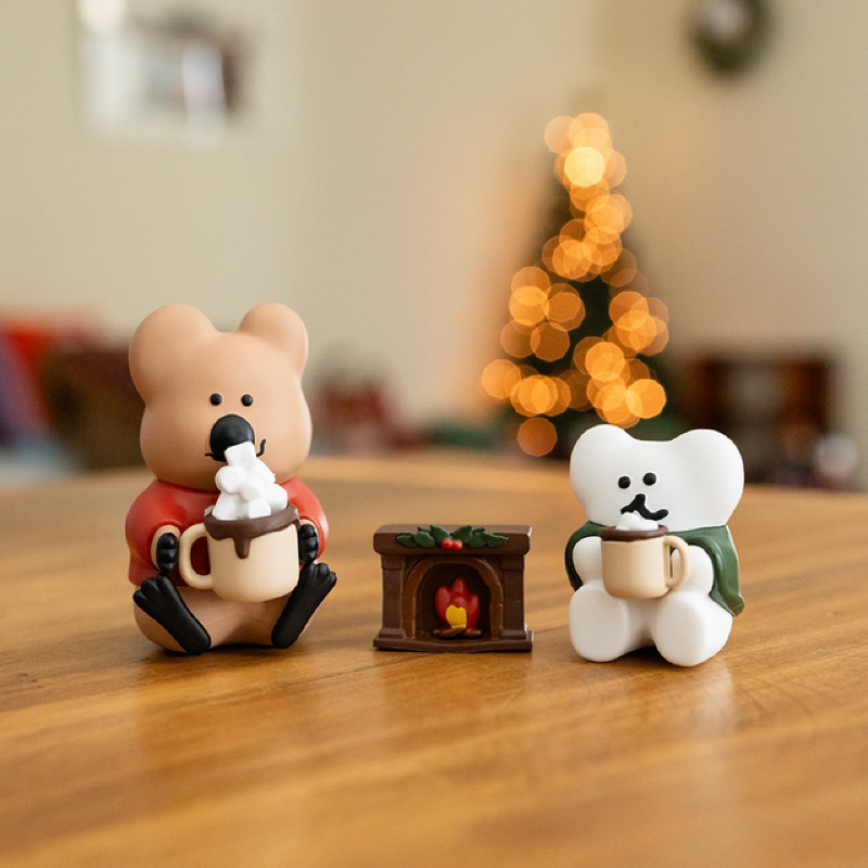 【現貨】 RULA代購🇰🇷 Dinotaeng 公仔 Quokka 熱可可 聖誕 裝飾  禮物 生日禮物 柿子椒 熊