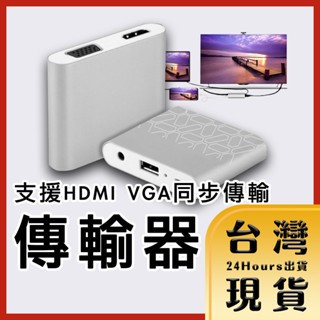 【台灣24H快速出貨】蘋果 安卓 通用轉HDMI/VGA雙視頻MHL影音傳輸器 轉接器 影音 投影