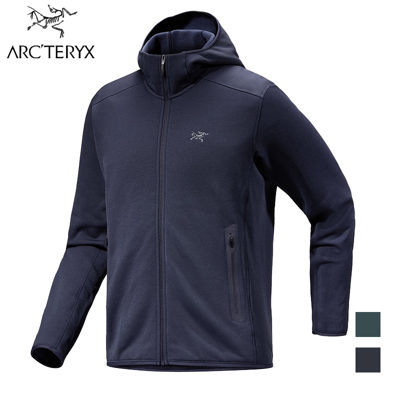 【Arcteryx 始祖鳥】男 Kyanite 刷毛外套 綠 黑寶石 Polartec 保暖外套 X000007396