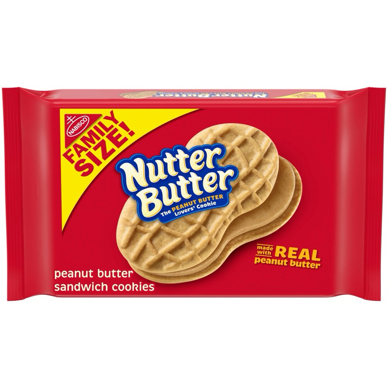 美國🇺🇸 家庭號 - NUTTER BUTTER 🧈 花生🥜夾心餅乾