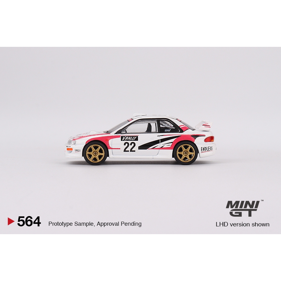 Mini GT 1/64 模型車 #564 SUBARU Impreza WRC98 1999 Rally