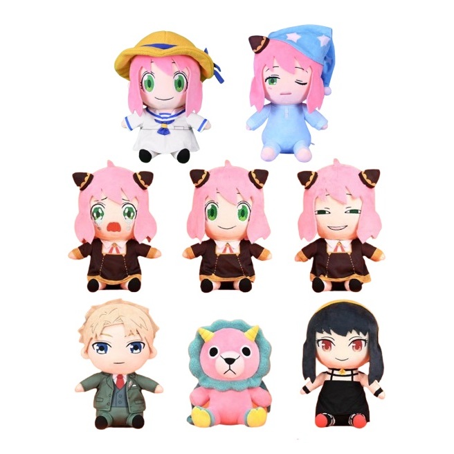 【娃娃市集】間諜家家酒娃娃 安妮亞娃娃 spy family 安妮亞抱枕 安妮亞吊飾 彭德娃娃 安妮亞飲料提袋 花生娃娃