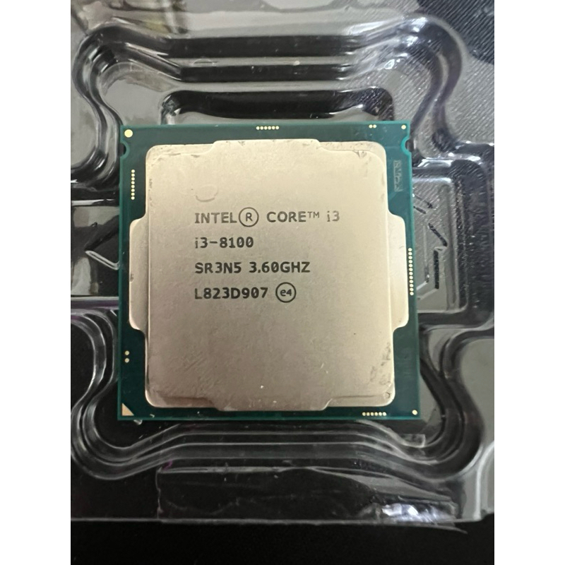 Intel® Core™ i3-8100 腳位1151（二手）