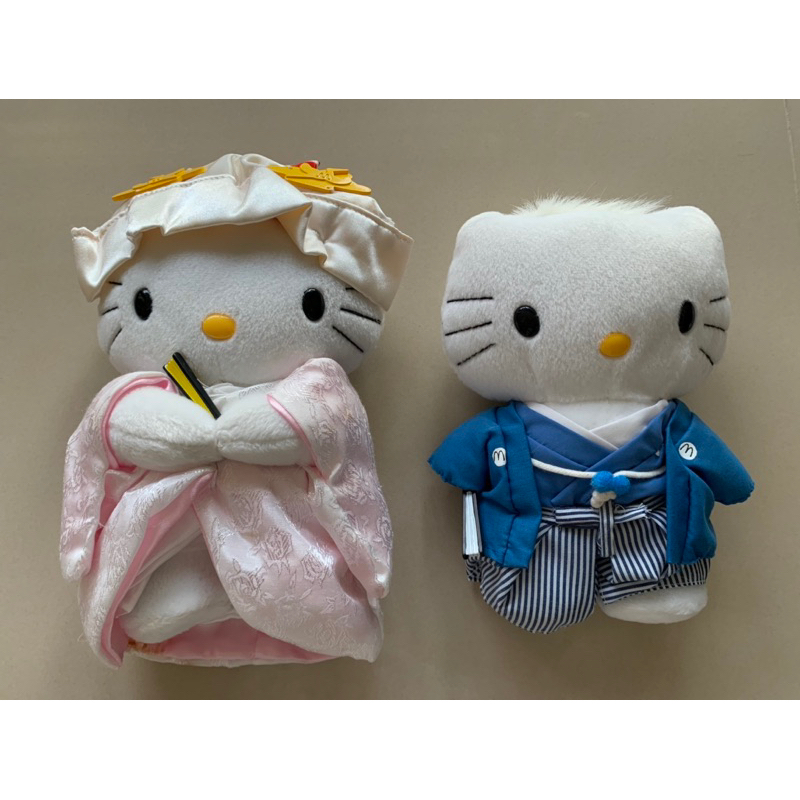（全新僅拆) Hello Kitty麥當勞收藏 求婚娃娃 東京之戀 日本結婚玩偶
