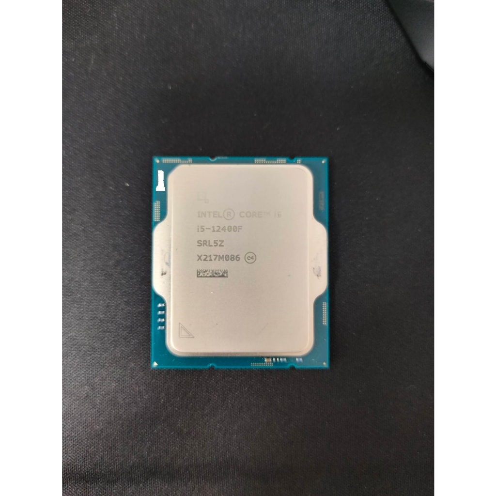 【2手良品】 Intel Core i5 12400F 原廠良品 LGA1700 不鎖頻12代CPU 6核心