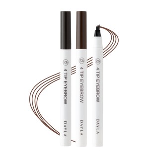 DAYLA黛樂美妝 四分叉持久水眉筆 1.3ml DAYLA森林系輕彩妝保養官方旗艦店