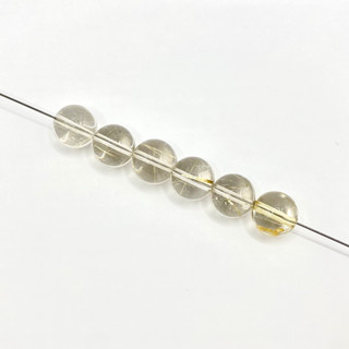 【金髮晶】髮晶 金髮晶散珠 圓珠 散珠子 DIY材料 天然水晶 串珠材料 半成品 水晶材料 飾品配件設計 批發零售