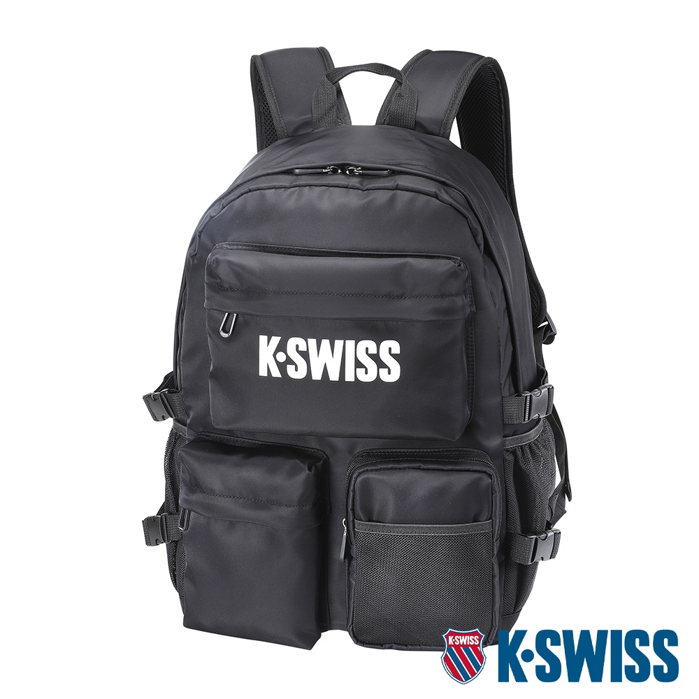 K-SWISS Active Backpack運動後背包-黑