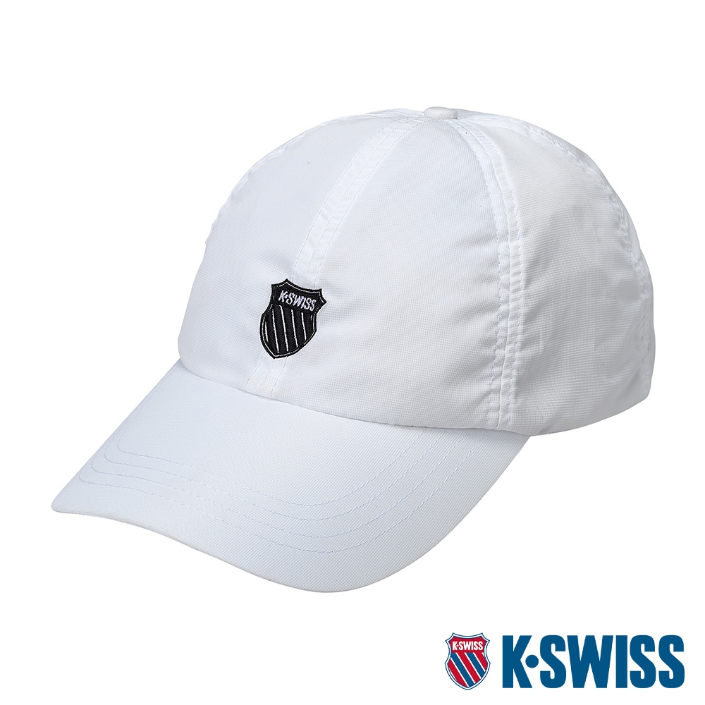 K-SWISS Performance Cap排汗運動帽-白