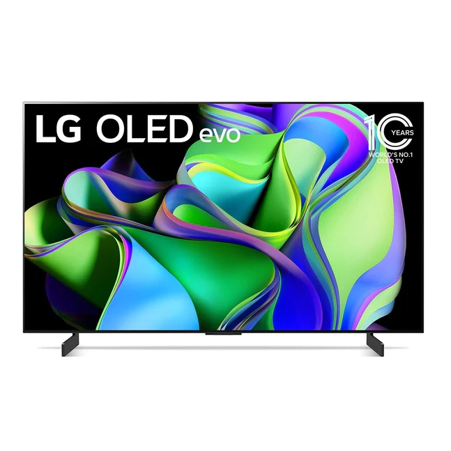 下單10倍蝦幣送 全省安運LG樂金42吋OLED evo C3極緻系列 4K AI 物聯網智慧電視OLED42C3PSA