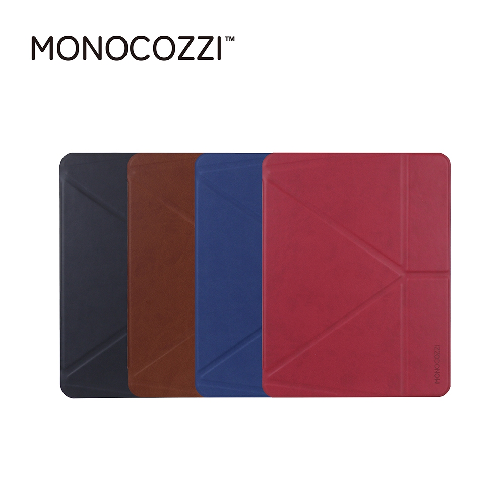 【MONOCOZZI】iPad Air 10.9/Pro 11/iPad 10th 透明背板皮革保護套