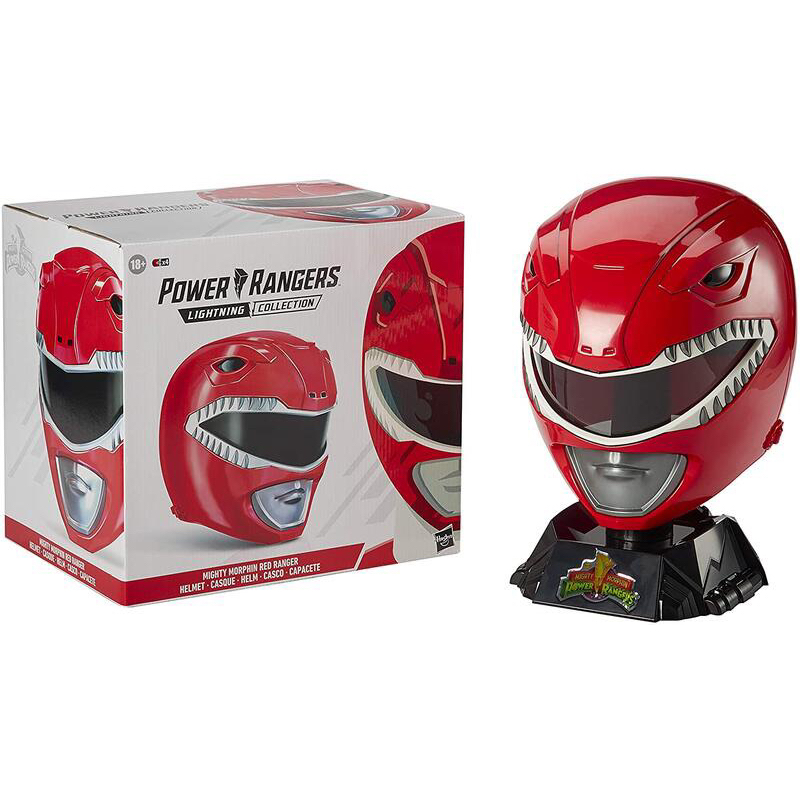 「玩具爽雙」現貨 美版 孩之寶 Power Rangers金剛戰士 紅戰士 紅衣 英傑 1:1 頭盔 Helmet
