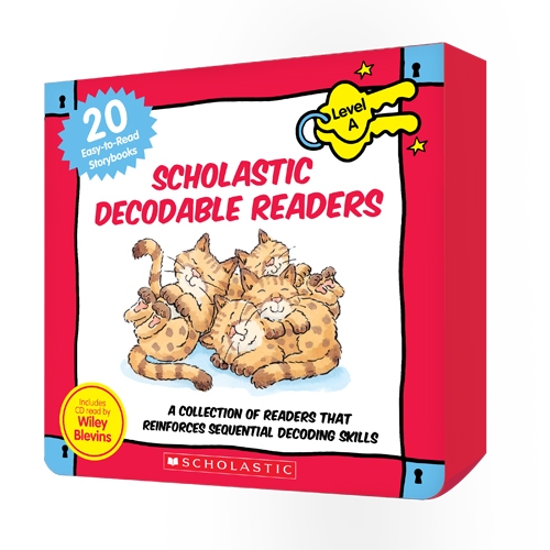 Scholastic Decodable Readers A 盒組20本(有聲版) / Scholastic出版社旗艦店