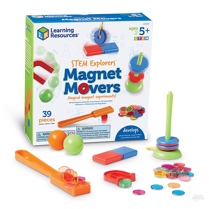【美國 Learning Resources】教學資源-磁力玩中學探索組