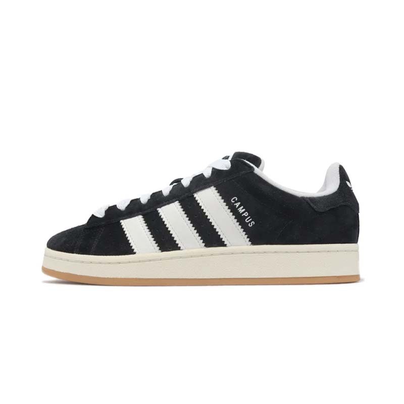 Adidas Campus 00s "Black White Gum" 麂皮 奶油底 黑白 女鞋 HQ8708