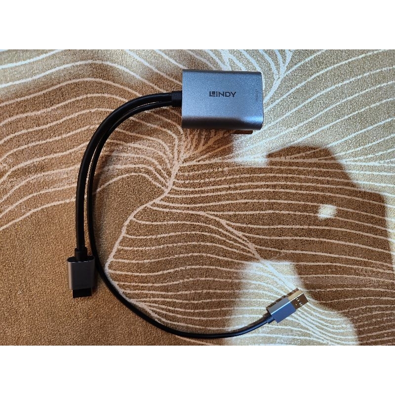 林帝 LINDY 林帝 主動式 HDMI2.0 to USB Type-C 轉接器