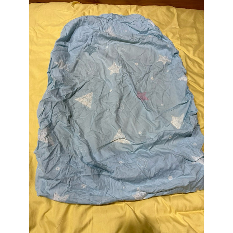 M 二手 鬆緊式床套 純棉 嬰兒床床包 床單（尺寸60x120)
