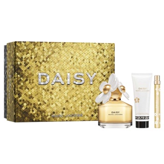 Marc Jacobs DAISY 閃耀派對雛菊香氛禮盒(淡香水100ml+隨行香10ml+身體乳75ml)【UR8D】