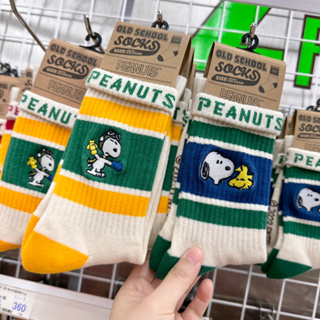 🎏現貨🎏 NEW 史努比 刺繡 足球襪 中筒襪 日本代購 SNOOPY 糊塗坦克 襪子 療育 交換禮物