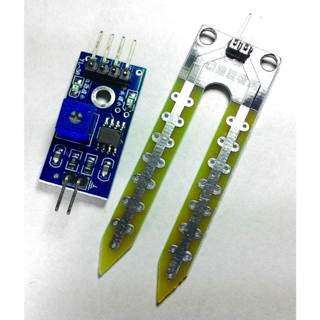【雲賀科技】1924 Arduino 土壤溼度模組(附線) 自動澆花 機器人 電子積木 智慧小車 土壤