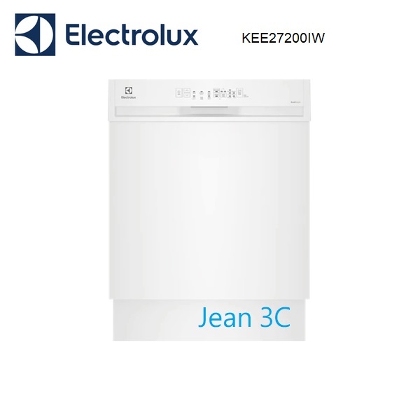 【Electrolux 伊萊克斯】瑞典 60公分 13人份 300系列全嵌式洗碗機 KEE27200LW