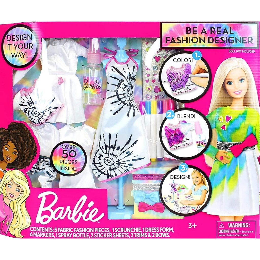 預購❤️正版❤️美國專櫃 Barbie 芭比 兒童 衣服 扮家家酒 衣櫃 玩具  換裝 DIY 禮物禮盒