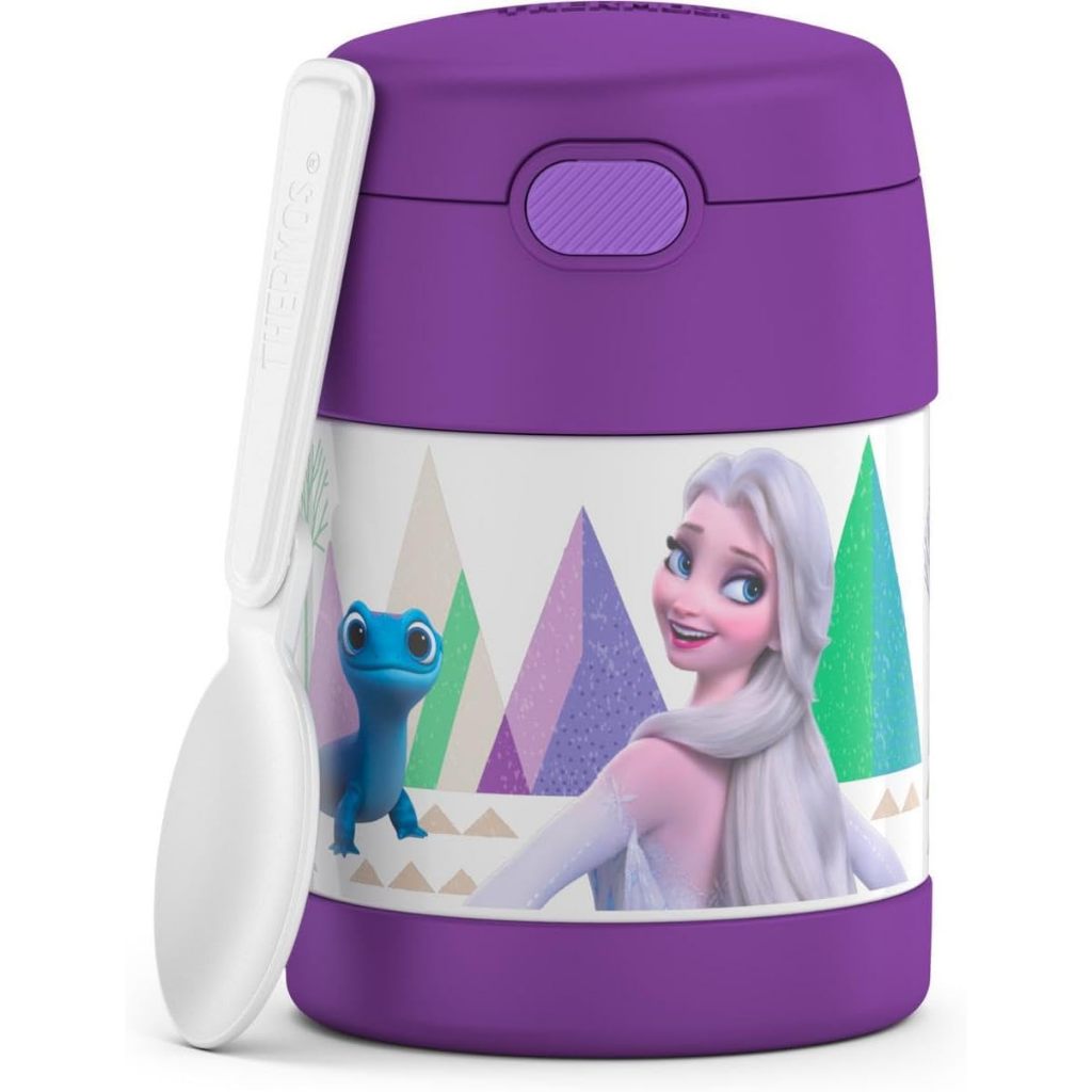 預購 ❤️正版❤️ 美國迪士尼艾莎公主 冰雪奇緣  Elsa THERMOS 膳魔師食物罐 食物罐 保溫罐 悶燒罐