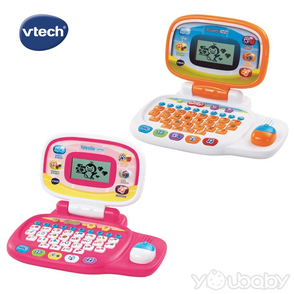 Vtech 兒童智慧學習小筆電 ( 白色/粉色 ) 2色可選 / 兒童玩具.樂器.音樂.嬰幼兒教具