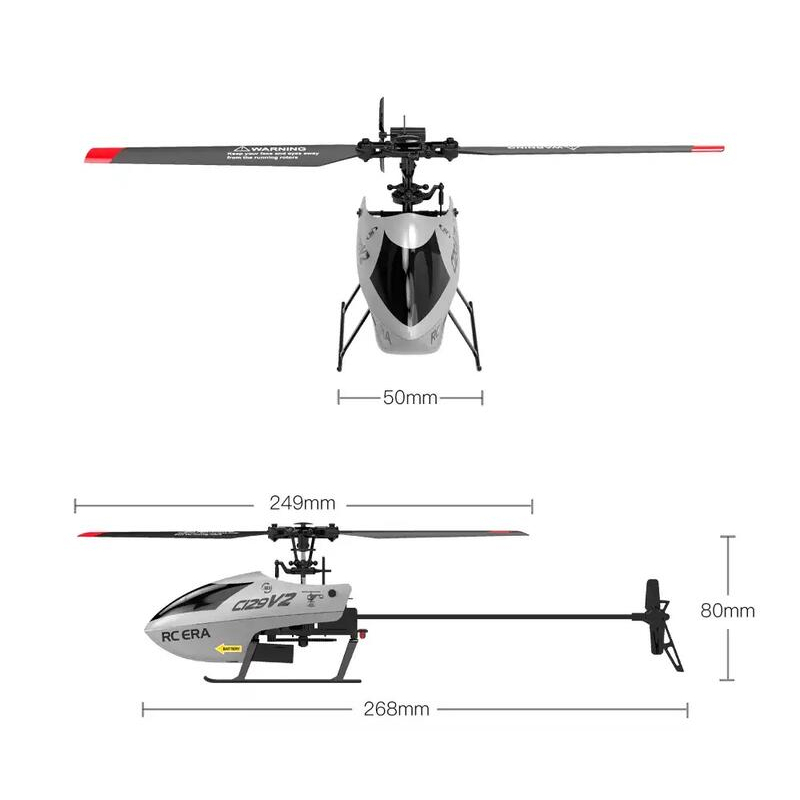 新手推薦! C129 V2 直升機 2.4G 左右手可更換 耐摔 定高 一鍵起飛