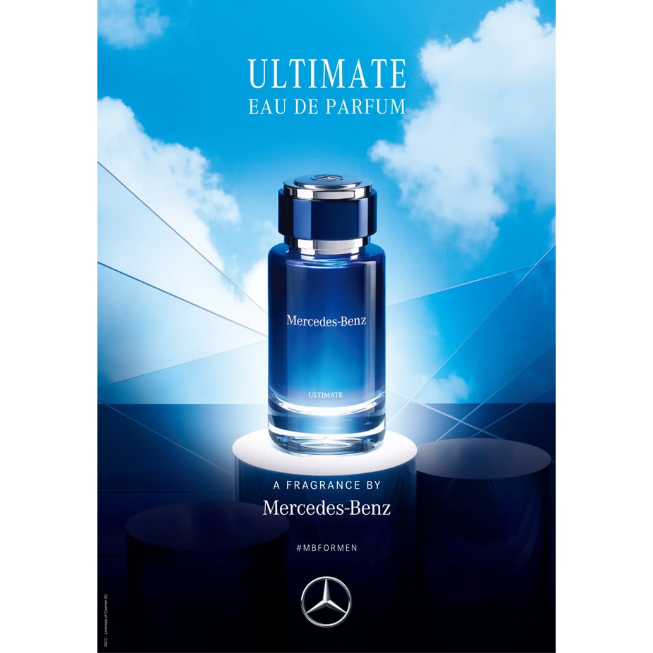 Mercedes Benz Ultimate 賓士蒼藍極峰男性淡香精7ML