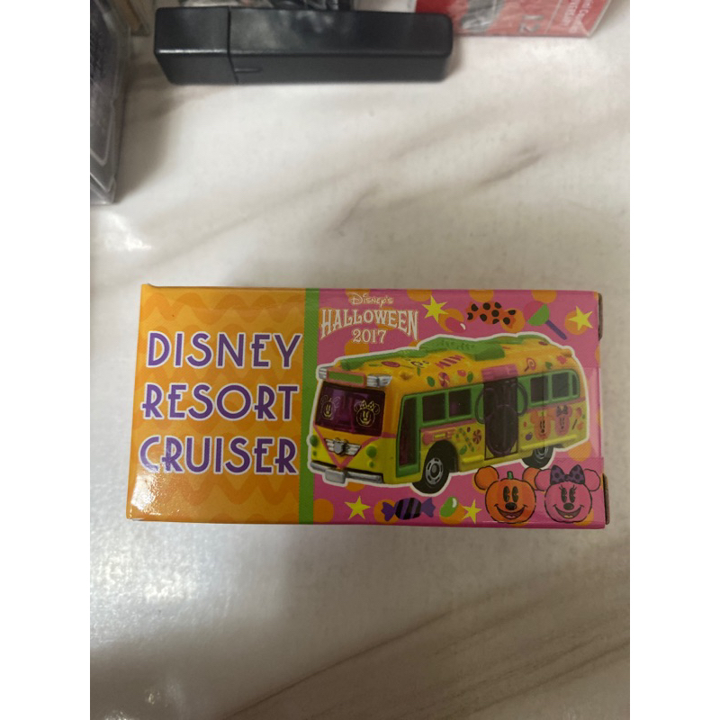 tomica Disney 東京迪士尼樂園2017萬聖節 限定 遊園車 巴士（日版、絕版）全新未拆