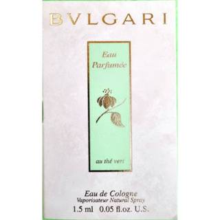 香魅❤️BVLGARI 寶格麗 綠茶 中性古龍水 1.5ML 原廠針管