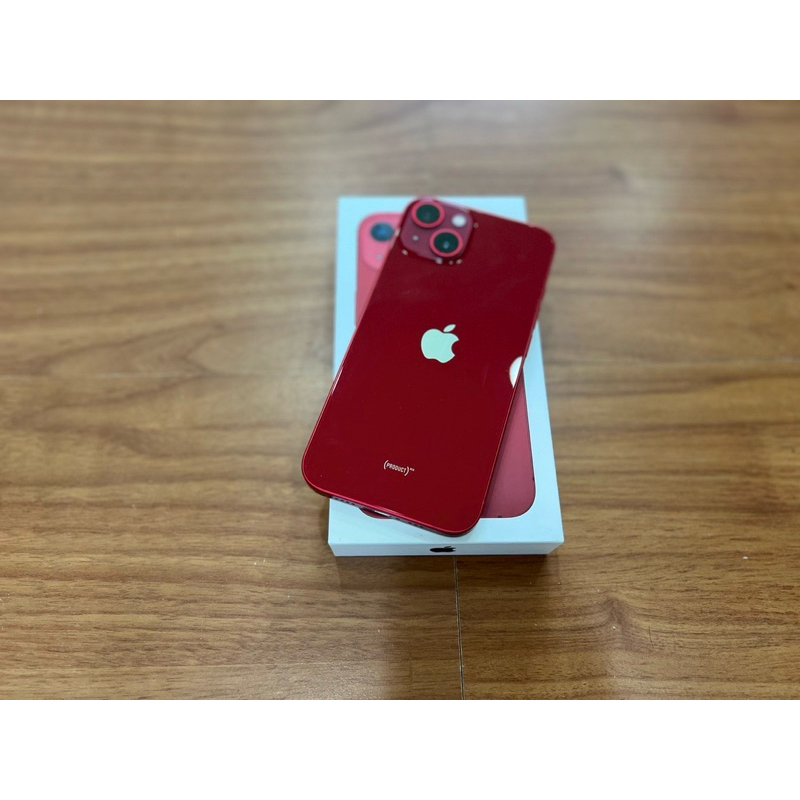 Apple iphone13 iphone13 i13 I 13 256g 大紅色 外觀近全新 盒裝完整 優質漂亮手機！