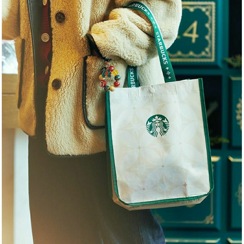 現貨☕韓國星巴克🌟聖誕節 環保袋 手提袋 禮品袋 購物袋 韓國限定 提袋