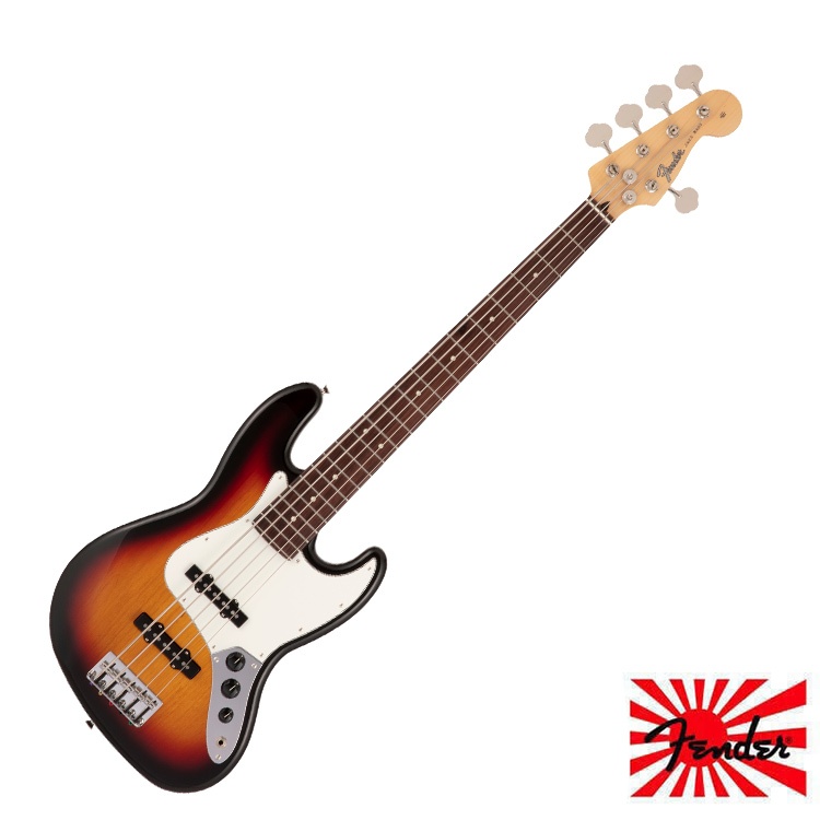 Fender Japan Hybrid II Jazz Bass V 3TS 五弦 電貝斯【又昇樂器.音響】