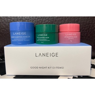 LANEIGE 蘭芝 睡美人晚安體驗3件組