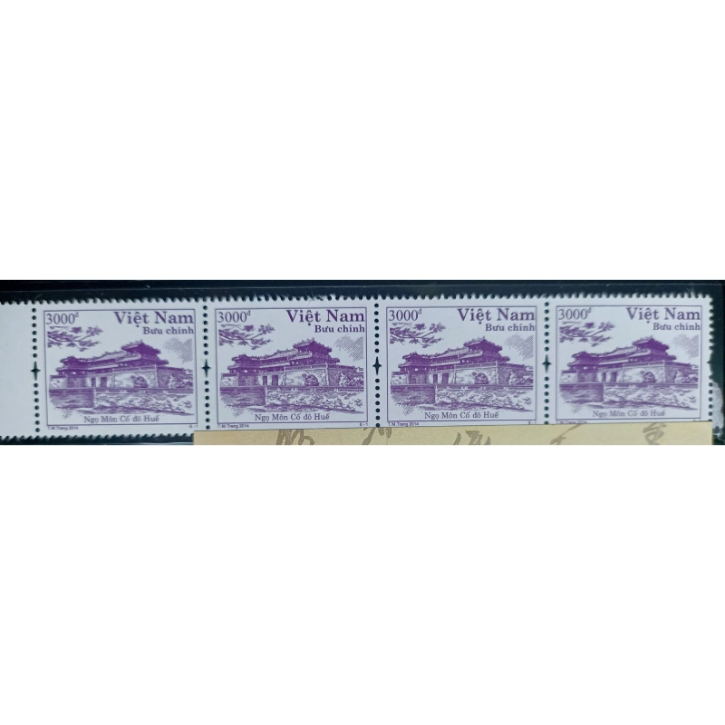 二手郵幣/ 越南昇龍皇城古蹟郵票 風景郵票 售完不補 可做當地郵資使用 可收藏