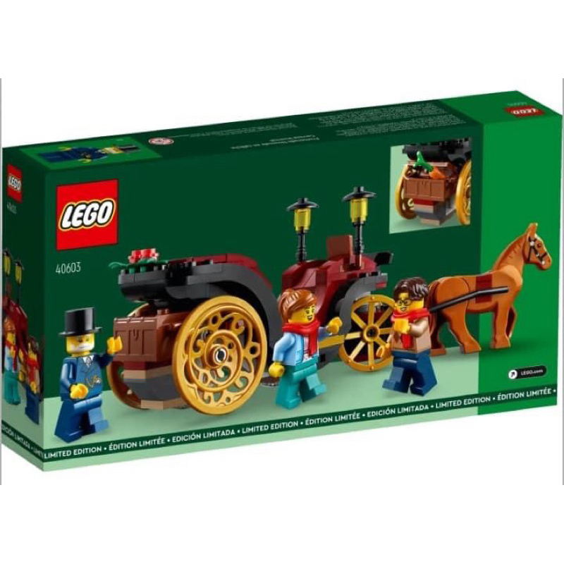 Lego 40603 冬季馬車 &amp; 30645 雪人