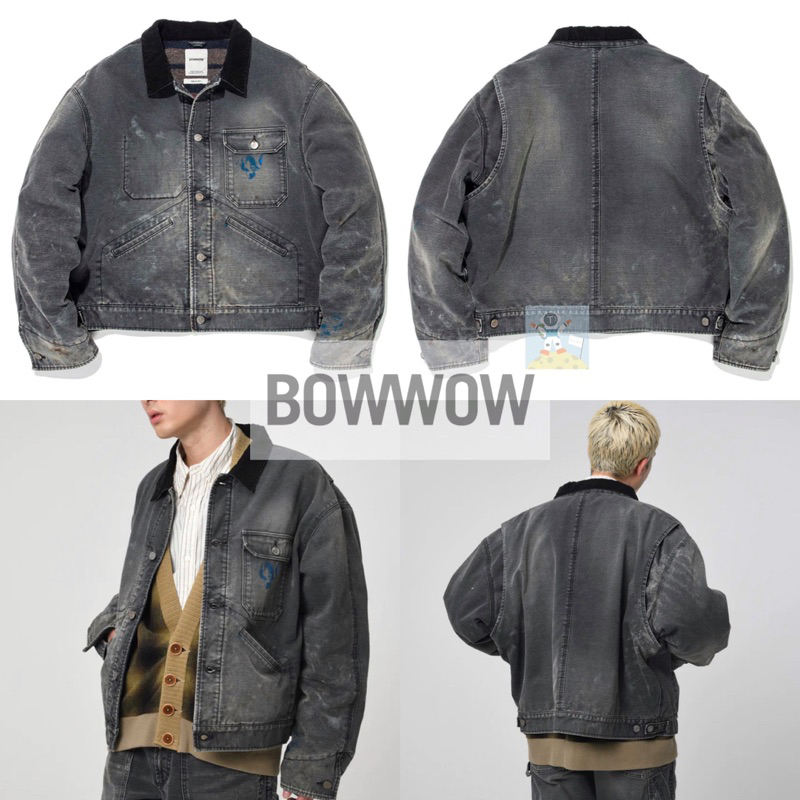 BOW WOW 23AW BLANKET LINED DUCK JACKET AGEING 外套 夾克