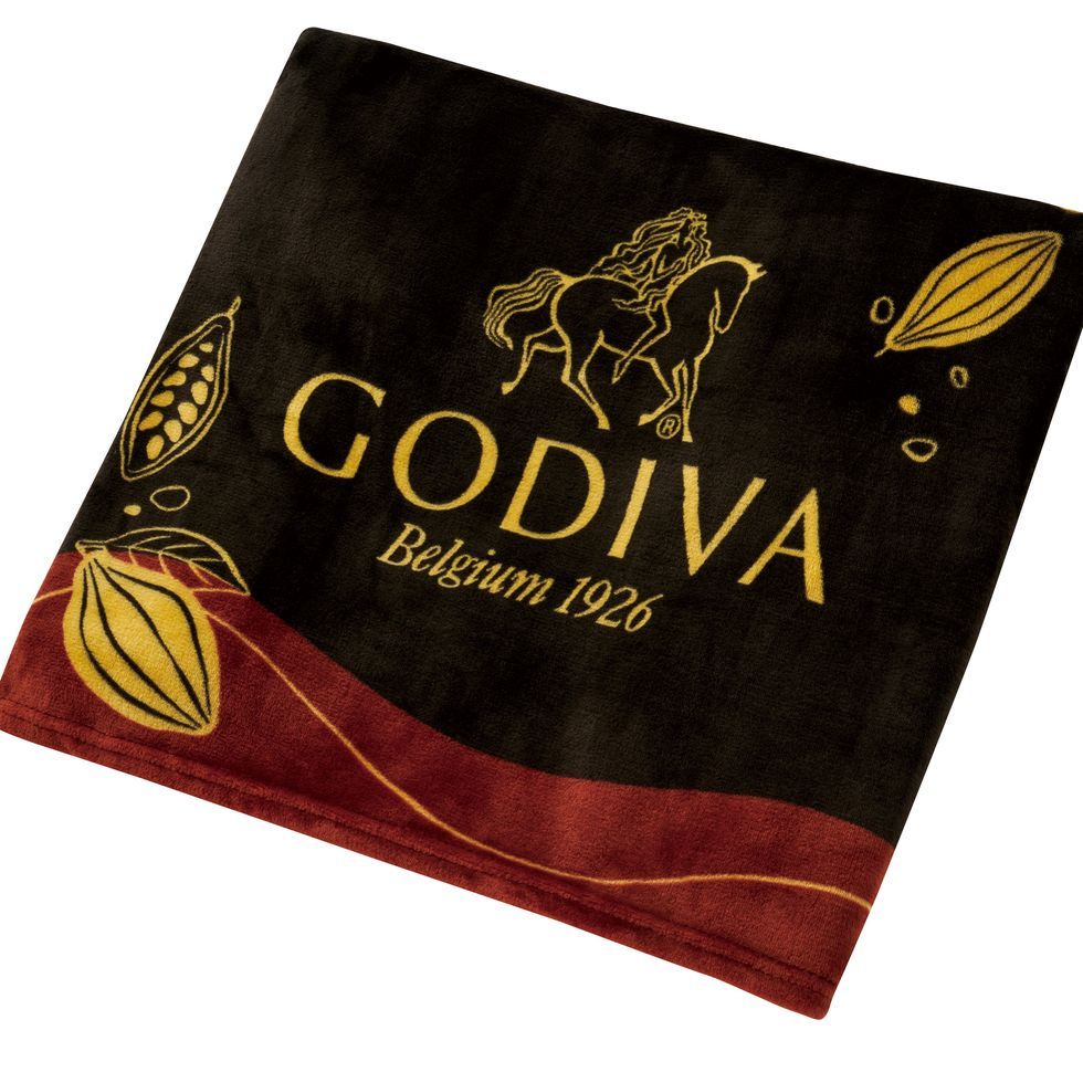 Godiva毛毯 品牌聯名款 Godiva毯子 GODIVA經典法蘭絨毛毯