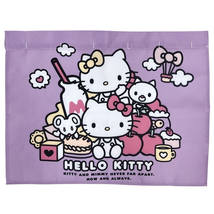 Hello Kitty CUTIE LAND樂園系列 車用遮陽窗簾 68x52cm(1入) PKTD019V-05