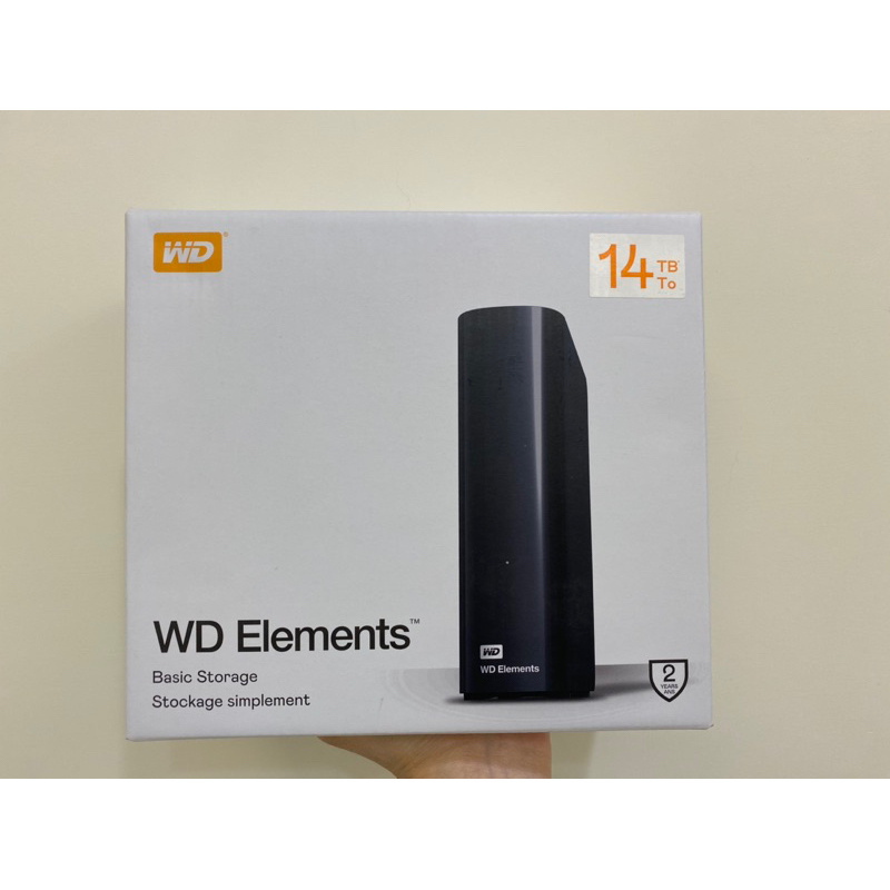 [全新] WD 威騰 Elements Desktop 14TB 3.5吋外接硬碟(SESN)