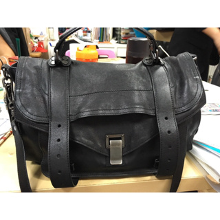 (二手包) Proenza Schouler PS1 Medium 中款 黑色 山羊皮革 兩用包 好萊塢 明星