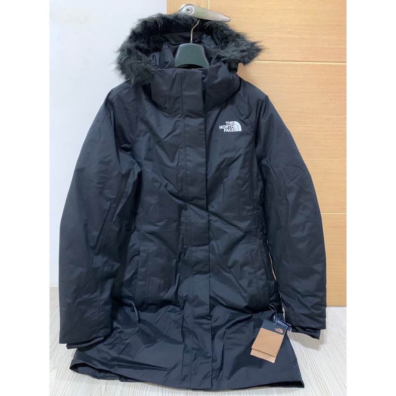 全新 超推The North Face 黑色PARKA DRYVENT 派克 防水550羽絨保暖長版外套 帽和毛可分開拆