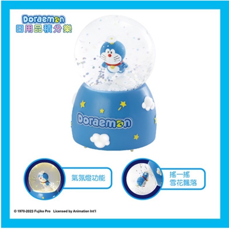 @怪獸本舖@全聯 現貨 哆啦a夢 夢想水晶球 充電面紙盒 小叮噹 Doraemon 日用品 正版 交換禮物 聖誕節禮物