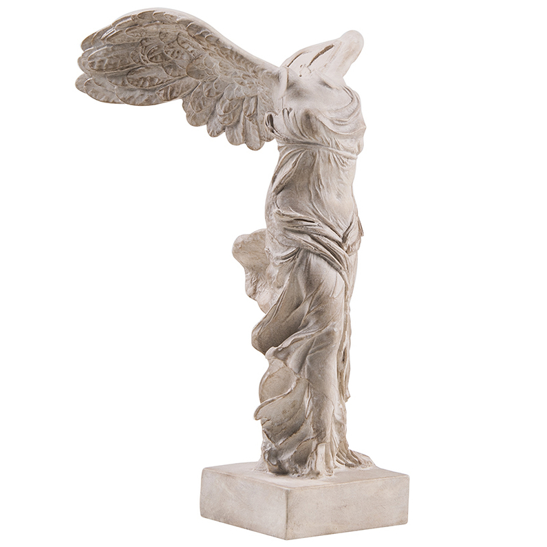 [正版現貨] 薩莫色雷斯的勝利女神-Victory of Samothrace 米白色 雕像 羅浮宮 紀念品 34cm