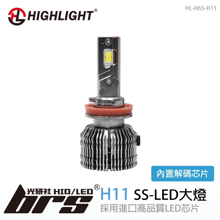 【brs光研社】HL-H65-H11 HIGHLIGHT SS LED 大燈 SUZUKI SOLIO SWIFT