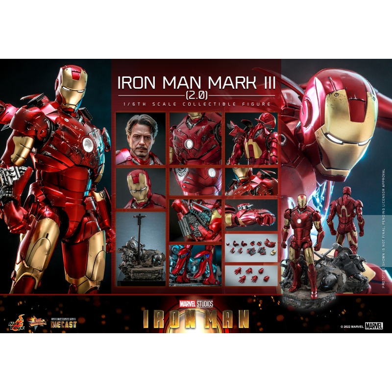 Hot Toys – MMS664D48 Iron Man Mark III 2.0 全新